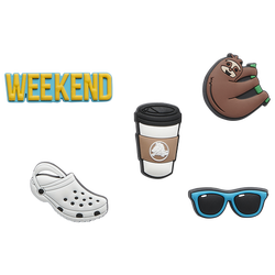 Adult - Crocs Jibbitz 5 Pack - Multi/Multi