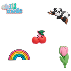 Crocs Jibbitz Charms Chill Mode (5-Pack) - Multicolor/Multicolor