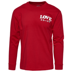 Men's - Aware Brand Love Longsleeve T-Shirt - Red/Multi