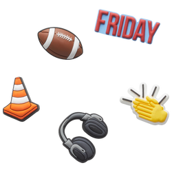 Youth - Crocs Friday Night 5 Pack - Multi/Multi