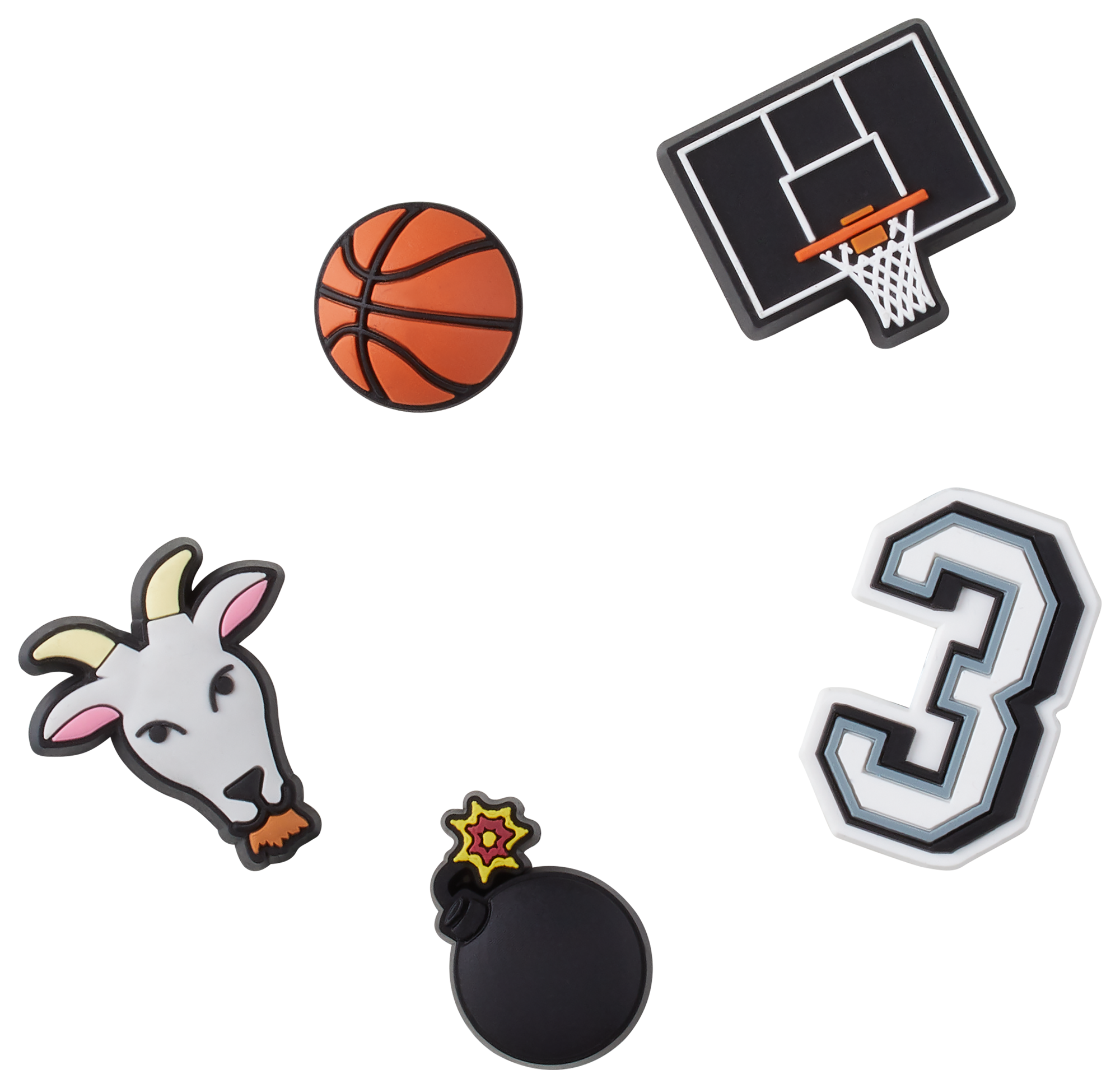 Basketball store croc pins