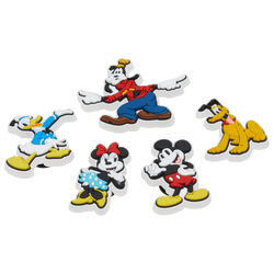 Youth - Crocs Mickey Friends 5 Pack - White/Red