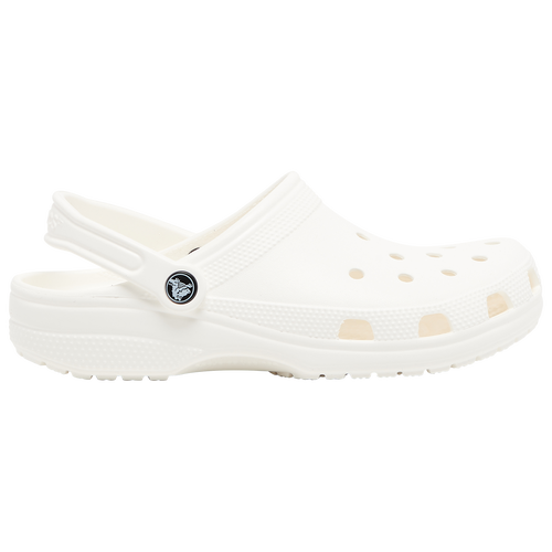 Shop Crocs Womens  Classic Clogs In White/white