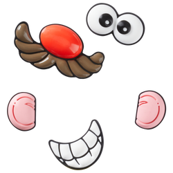 Youth - Crocs Mr. Potato Head 5 Pack Jibbitz - Multi