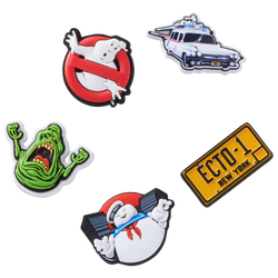 Youth - Crocs Jibbitz Ghostbusters 5 Pack - Green/White