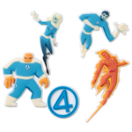 Crocs Jibbitz Marvel Fantastic 4 5 Pack