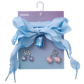 Crocs Laces & Gems Charm Kit - Crocs Blue/Pink Purple