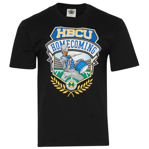

Cross Colours Mens Cross Colours X HBCU Drum Major T-Shirt - Mens Black/Black Size XL