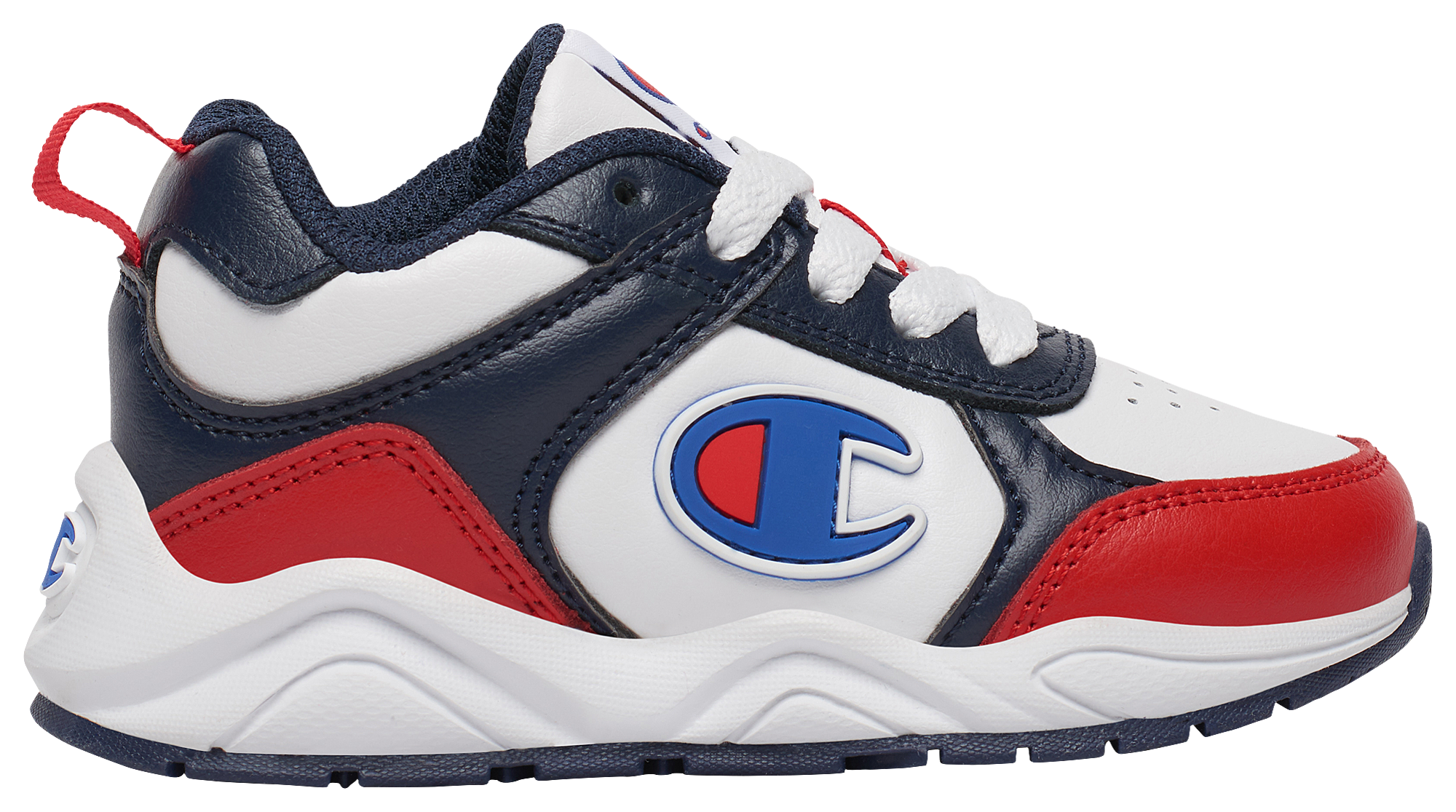 champion shoes blue and red