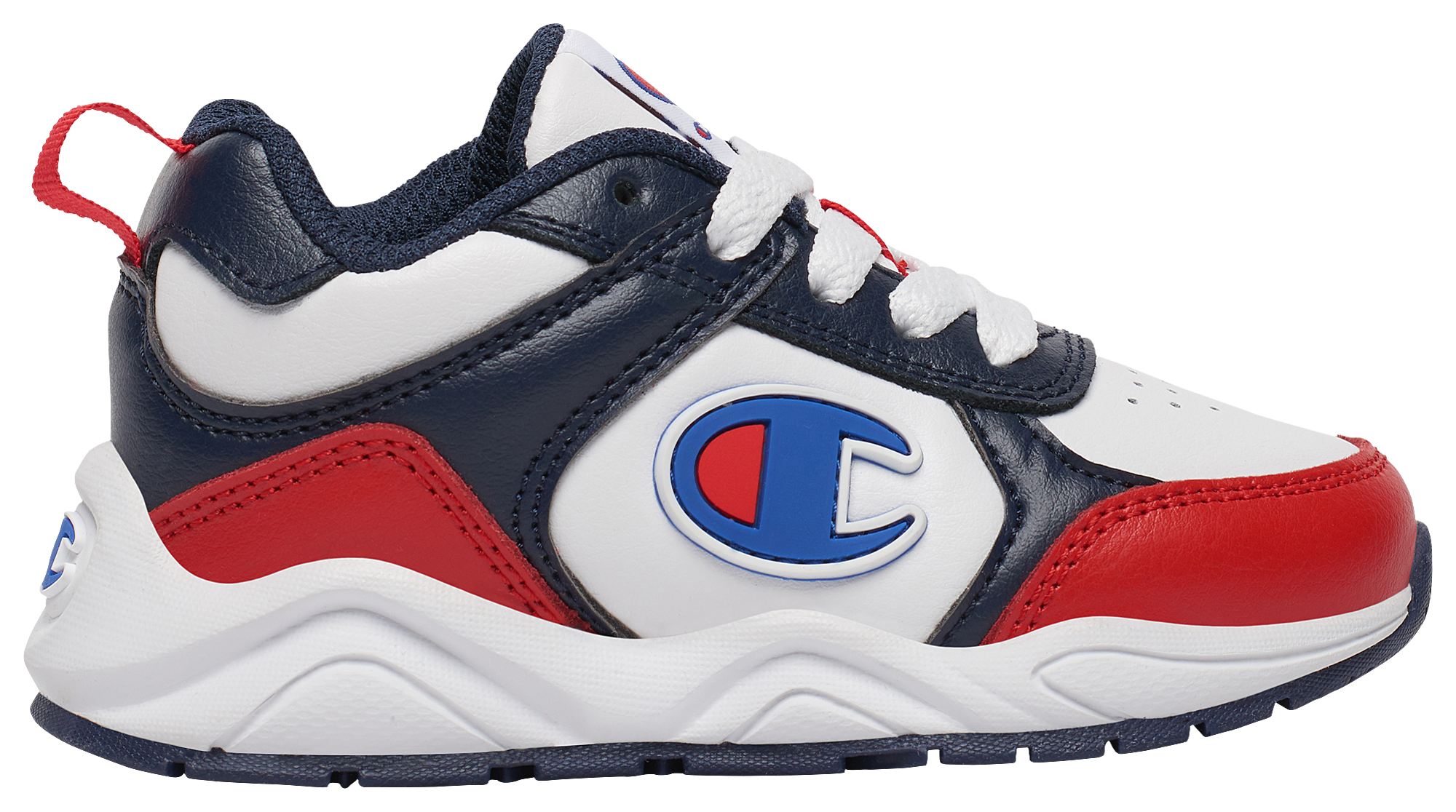 champion shoes red and blue