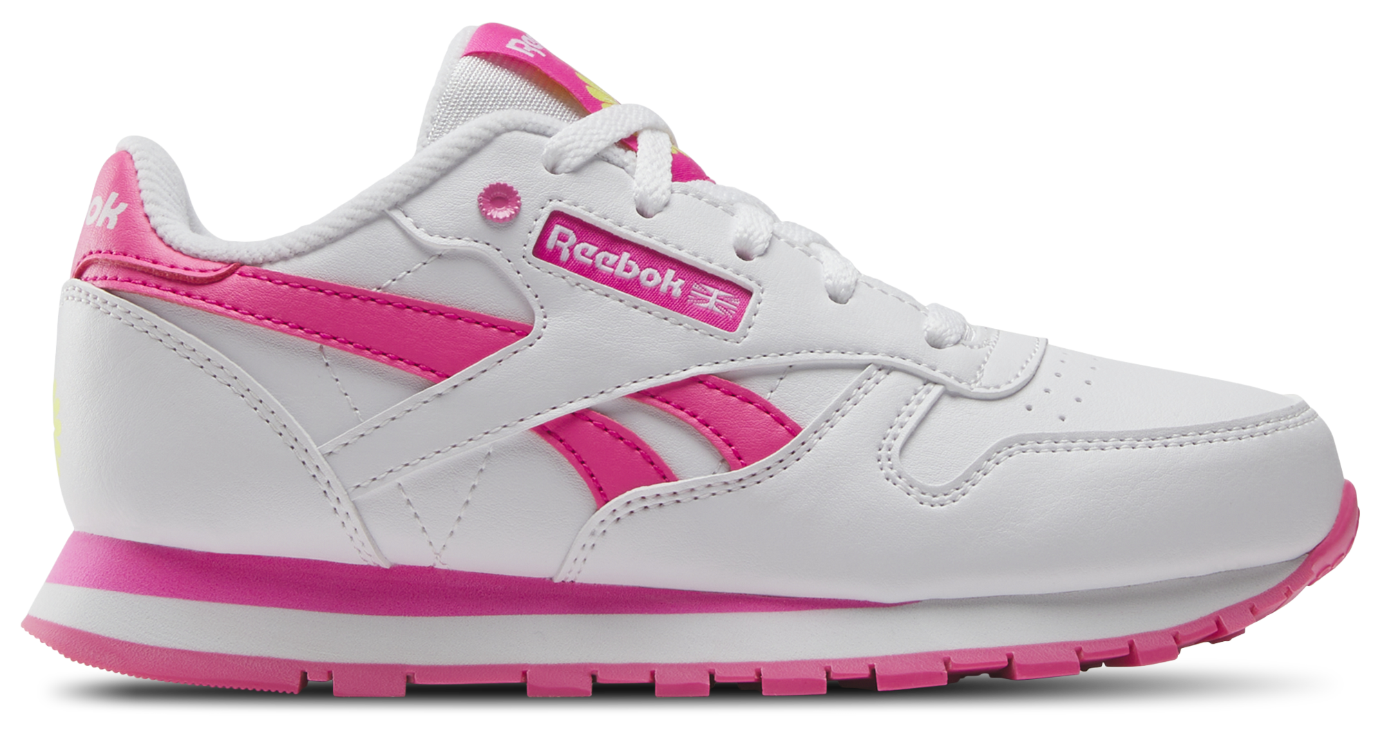 VIP【関税送料無料】希少 REEBOK WHITE PINK LEATHER SNEAKERS Reebok Classic Leather | Champs Sports