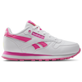 Reebok Classic Leather - Reebok White/Atomic Pink Electric Yellow