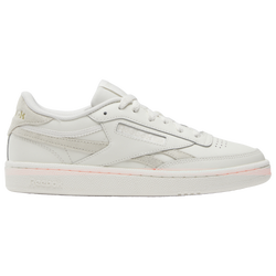 Women's - Reebok Club C Revenge - Alabaster/Gold Metallic/Chalk