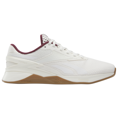 

Reebok Mens Reebok Nano X3 Varsity - Mens Training Shoes Classic Maroon/Ftwr White/Chalk Size 10.5