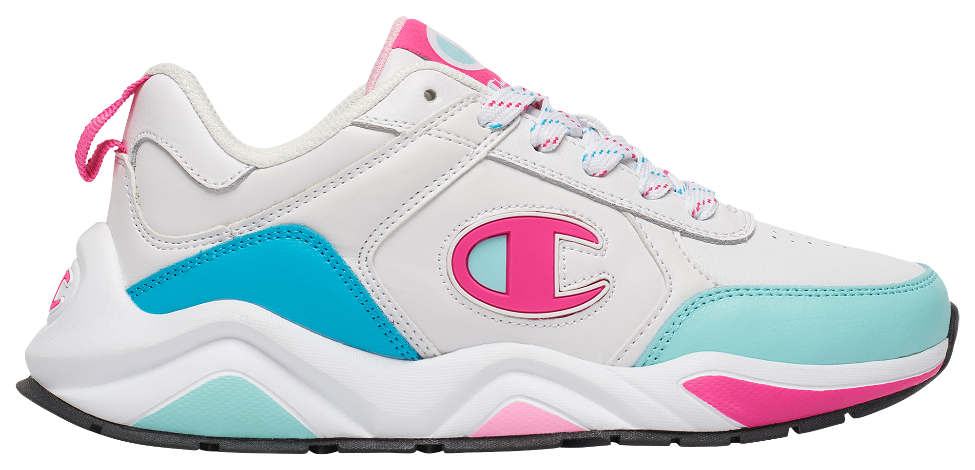 champion shoes pink and blue