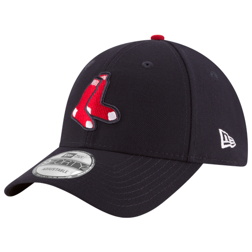 

New Era Mens Boston Red Sox New Era Red Sox 9Forty Adjustable Cap - Mens Red/Navy Size One Size