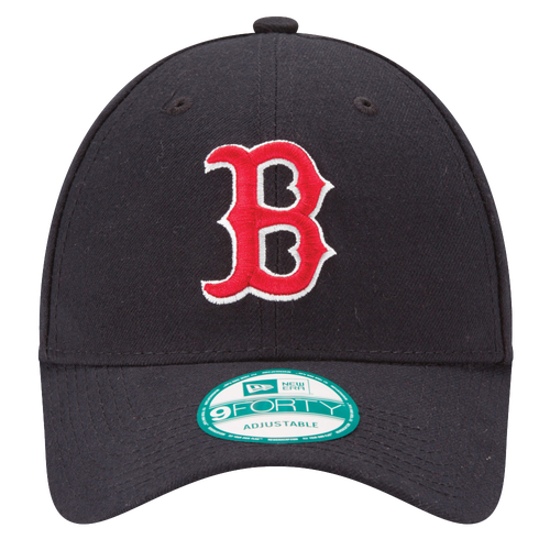 

New Era Mens Boston Red Sox New Era Red Sox 9Forty Adjustable Cap - Mens Navy/Red Size One Size