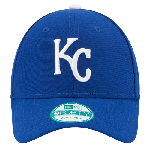 

New Era Mens Kansas City Royals New Era Royals 9Forty Adjustable Cap - Mens Royal/Blue Size One Size