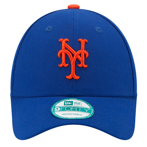 

New Era Mens New Era Mets 9Forty Adjustable Cap - Mens Royal/Blue Size One Size