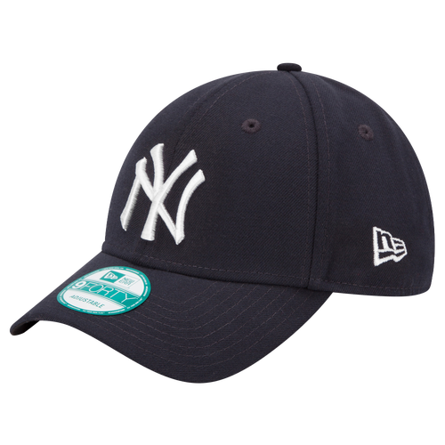 

New Era Mens New York Yankees New Era BJ 9Forty Adjustable Cap - Mens White/Navy Size One Size