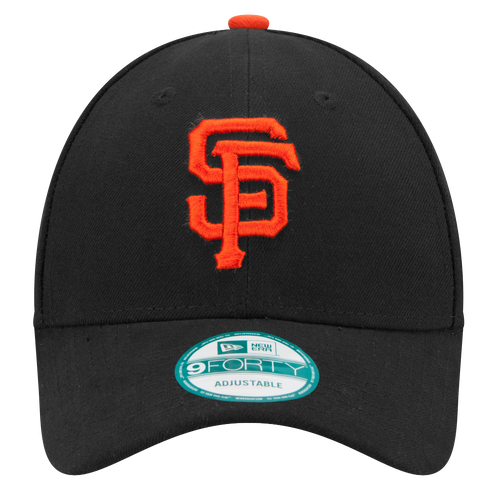 

New Era Mens San Francisco Giants New Era Giants 9Forty Adjustable Cap - Mens Black/Black Size One Size