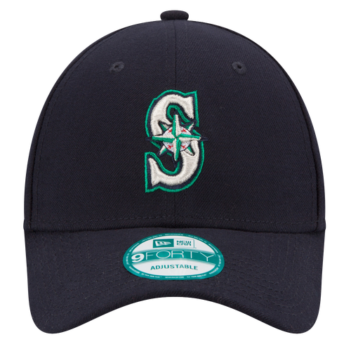 

New Era Mens New Era Mariners 9Forty Adjustable Cap - Mens Navy/Green Size One Size