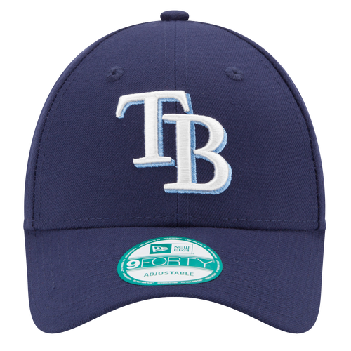 

New Era Mens Tampa Bay Rays New Era Rays 9Forty Adjustable Cap - Mens Blue/Navy Size One Size