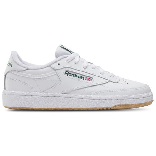 WOMENS - Reebok Club C 85 - Footwear White/Collegiate Green
