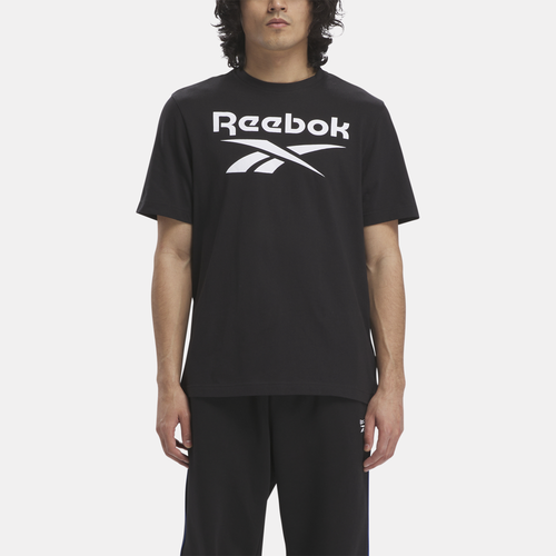 

Reebok Mens Reebok Identity Big Logo T-Shirt - Mens Black Size XXL