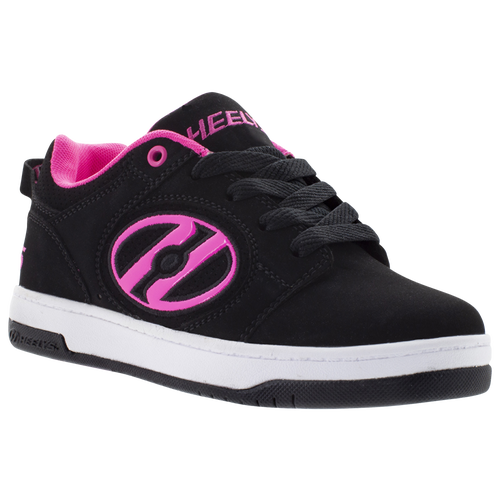 

Girls Preschool Heelys Heelys Voyager - Girls' Preschool Shoe Black/Pink Size 13.0