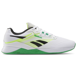 Men's - Reebok Nano X4 - White/Sport Green/Solar Acid