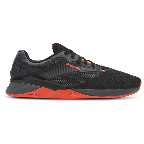 

Reebok Mens Reebok Nano X4 - Mens Training Shoes Pure Grey/Black/Orange Flare Size 12.0