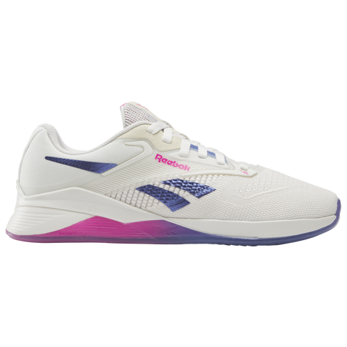 

Reebok Womens Reebok Nano X4 - Womens Training Shoes Purple/Chalk/Laser Pink Size 7.0