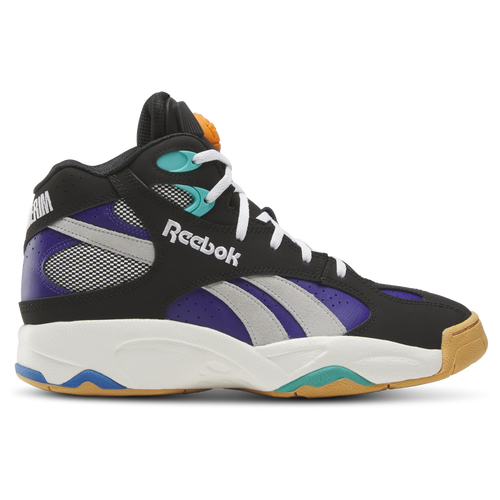 

Reebok Mens Reebok ATR Pump Vertical - Mens Basketball Shoes White/Purple/Black Size 08.0