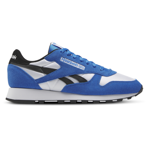 Shop Reebok Mens  Classic Leather In Blue/black