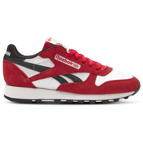 Shop Reebok Mens  Classic Leather In Red/black