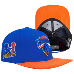 Adult - Pro Standard Knicks BOC Wool Snapback Hat - Royal Blue/Orange