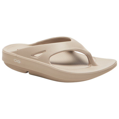 Oofos Inc Womens Ooriginal Thong Slides In Tan ModeSens