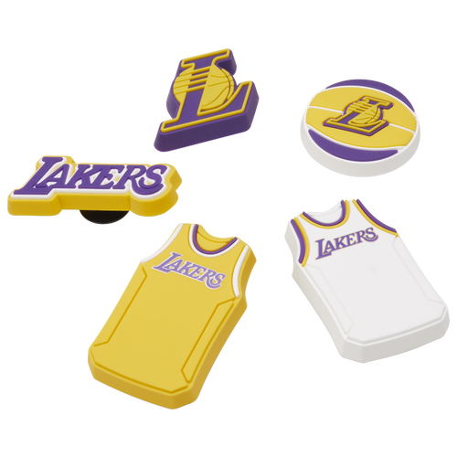 

Crocs Kids Los Angeles Lakers Crocs Jibbitz Los Angeles Lakers 5 Pack - Youth Multi/Multi Size One Size