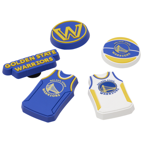 

Crocs Golden State Warriors Crocs Jibbitz Warriors 5 Pack - Adult Multi Size One Size