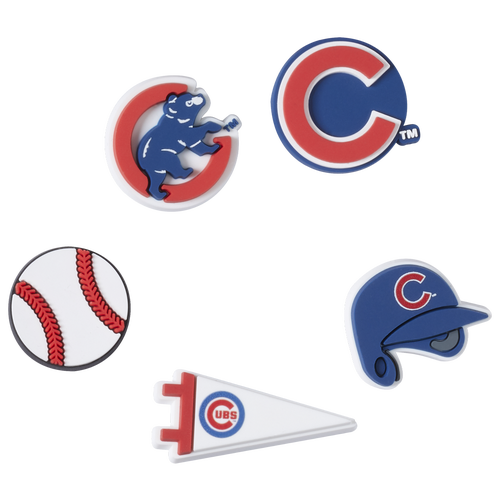 Crocs Chicago Cubs  Chicago Cubs 5 Pack In Multi