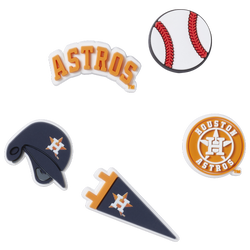 Adult - Crocs Houston Astros 5 Pack - Multi