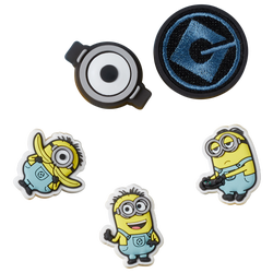 Youth - Crocs Jibbitz Minions 5 Pack - Yellow/Blue