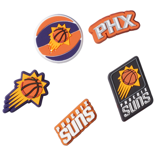 

Crocs Phoenix Suns Crocs NBA Phoenix Suns 5 Pack Jibbitz - Adult Multi Size One Size