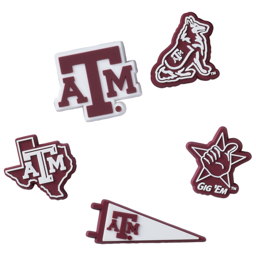 Crocs Jibbitz Texas A&m 5 Pack In Multi