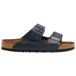 Men's - Birkenstock Arizona Oiled Leather - Navy/Navy