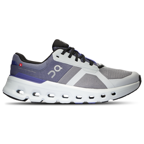 

On Mens On Cloudrunner 2 - Mens Running Shoes Fossil/Indigo Size 08.0