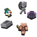 Crocs Minecraft 5 Pack Jibbitz - Crocs Grey