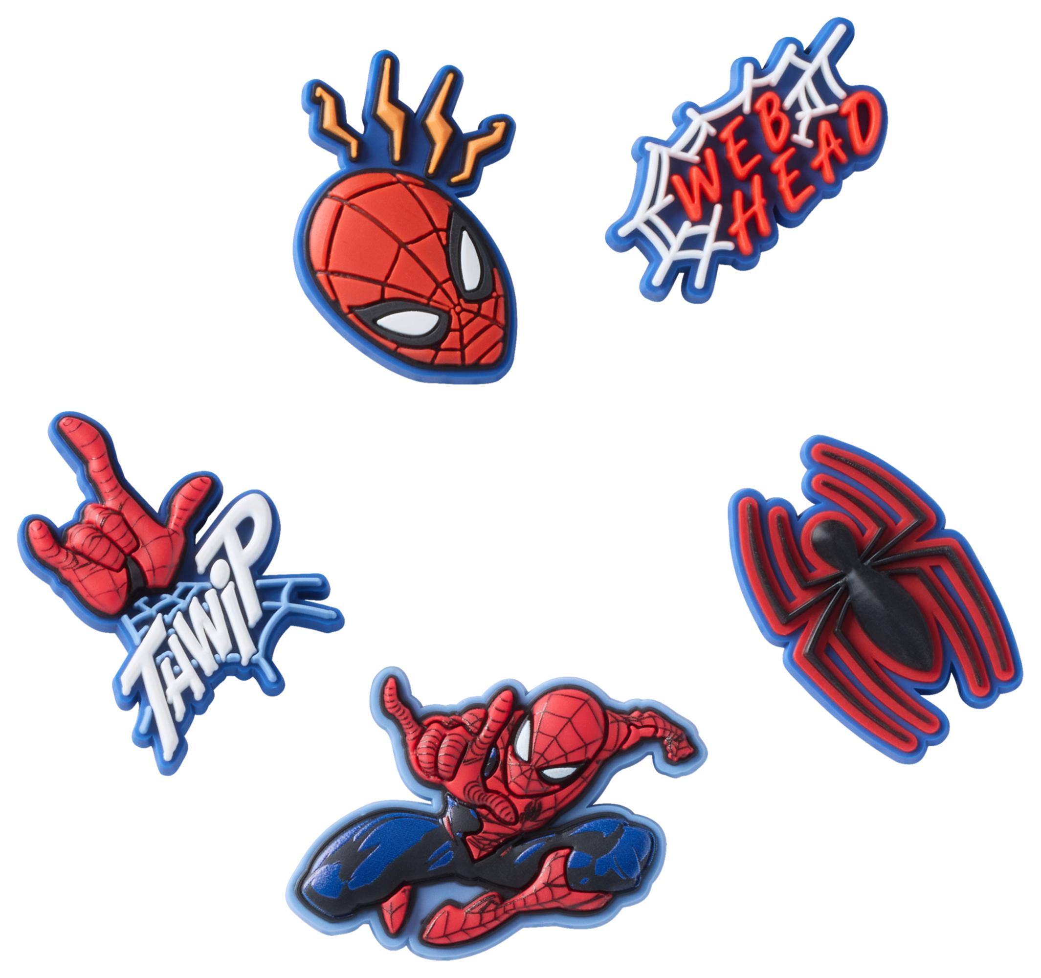 Crocs Jibbitz Spider-Man 2.0 5 Pack - Youth