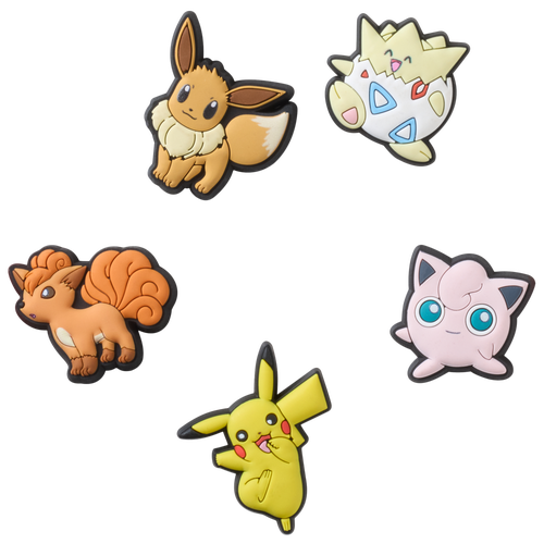 Crocs Pokemon Character 5 Pack Jibbitz In Multi